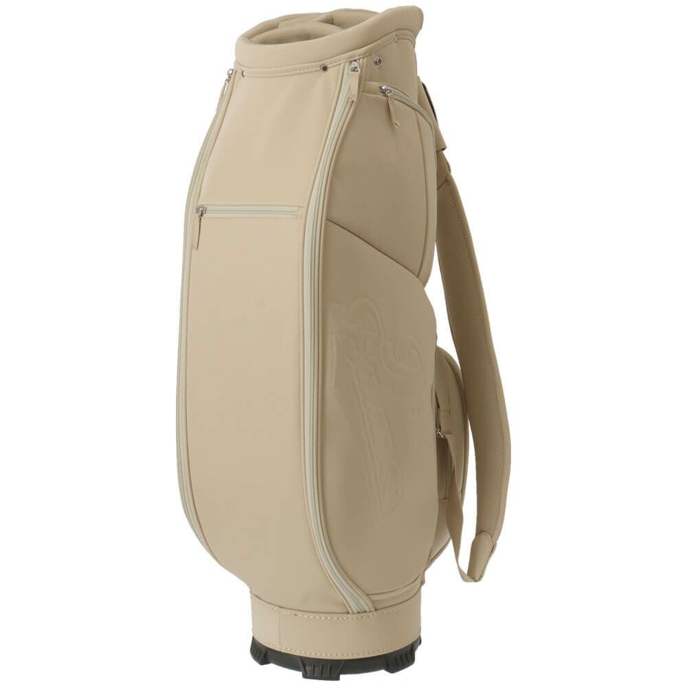 ニューバランスゴルフ　ロゴ刺繍 キャディーバッグ 012-5280001 043 ストーンウェア　2025年モデル 詳細1