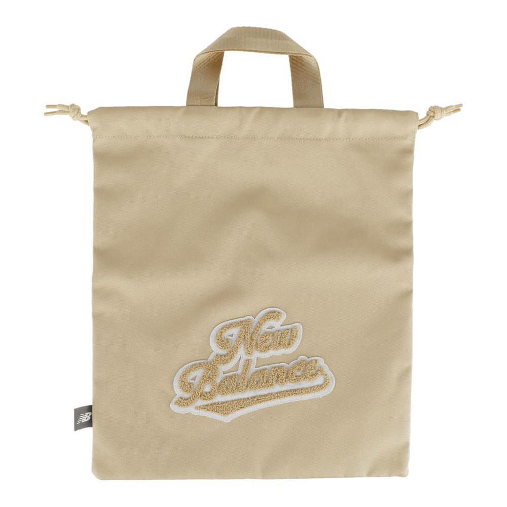 ニューバランスゴルフ　ロゴ刺繍 シューズバッグ 012-5284001 043 ストーンウェア　2025年モデル ストーンウェア