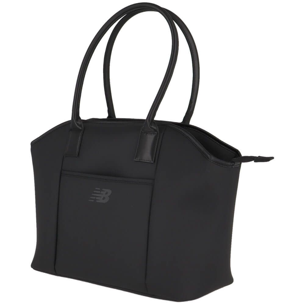 ニューバランスゴルフ　レディース ロゴデザイン シェル型フォルム トートバッグ 012-5981501 010 ブラック　2025年モデル 詳細1
