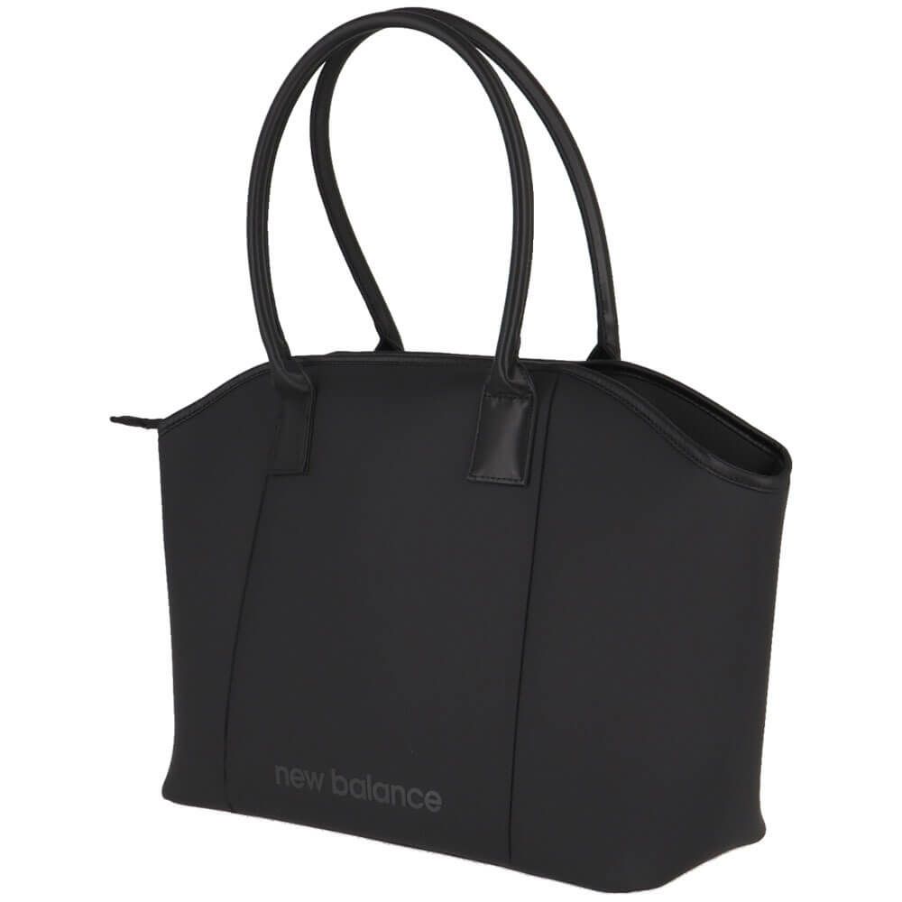 ニューバランスゴルフ　レディース ロゴデザイン シェル型フォルム トートバッグ 012-5981501 010 ブラック　2025年モデル 詳細2