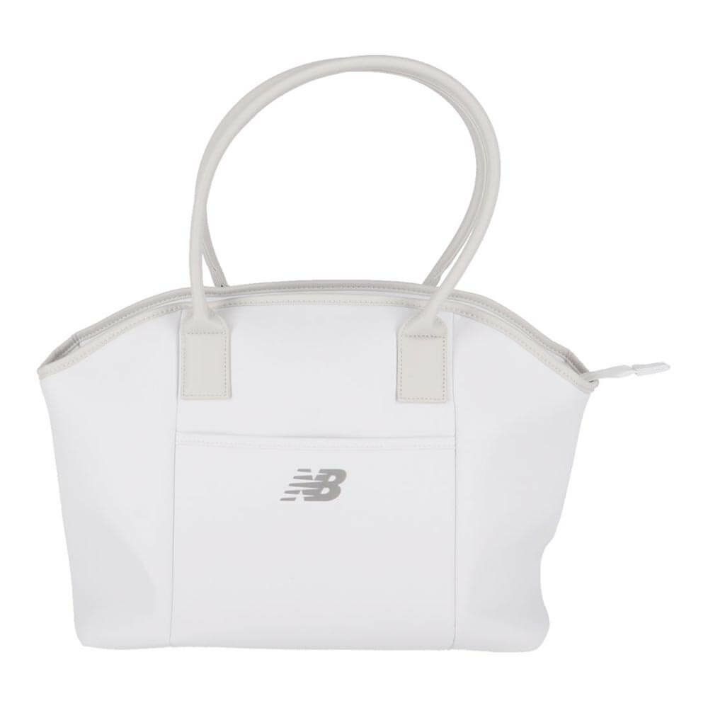 ニューバランスゴルフ　レディース ロゴデザイン シェル型フォルム トートバッグ 012-5981501 030 ホワイト　2025年モデル ホワイト