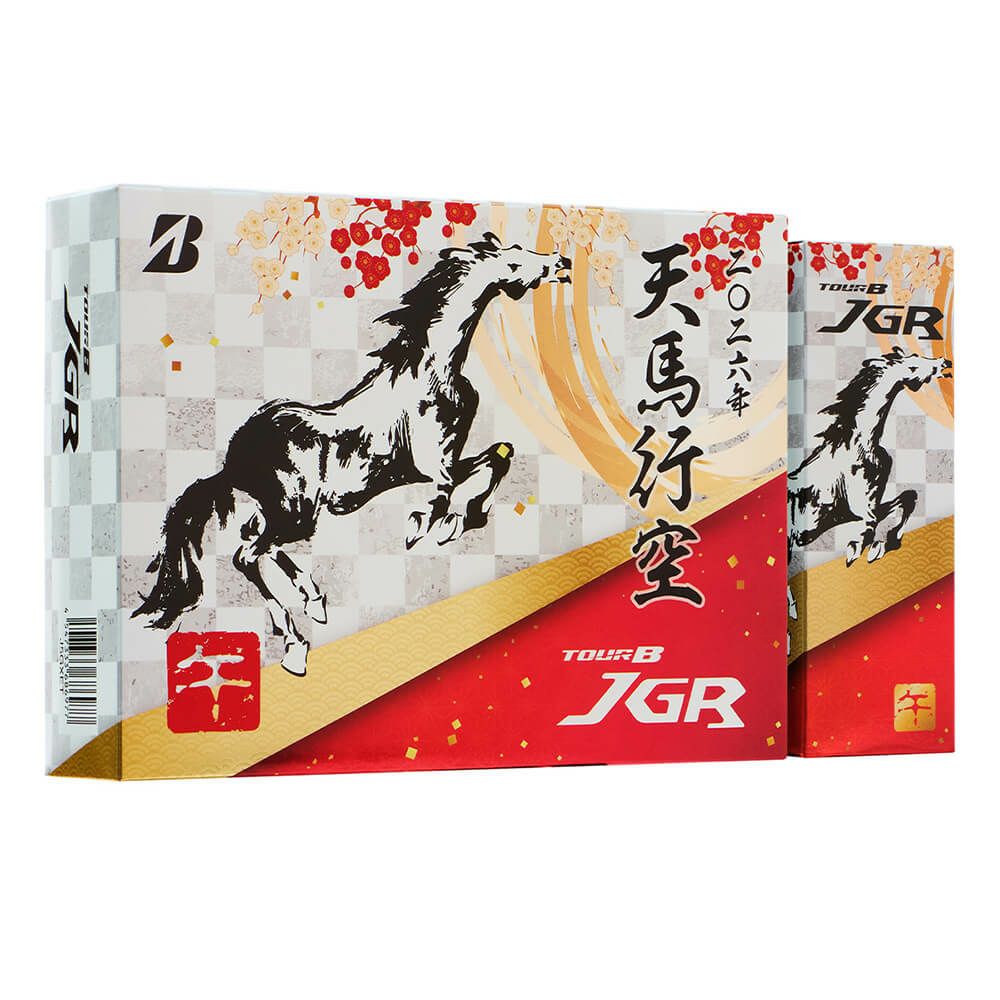 ブリヂストン TOUR B JGR ツアーB ジェイジーアール 2026年 干支 ゴルフボール 午 1ダース（12球入り） 詳細1