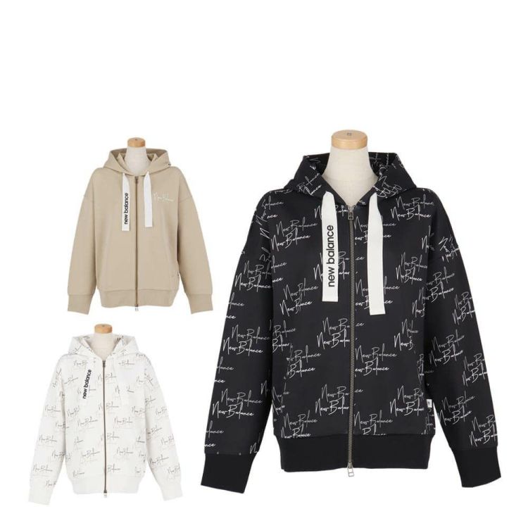 ニューバランスゴルフ　裏毛ダンボールニット フルジップフーディ ニューバランスゴルフ 裏毛ダンボールニット フルジップフーディ ゴルフ