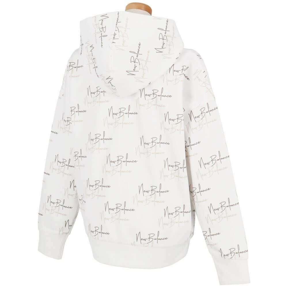 ニューバランスゴルフ　レディース ロゴプリント ダンボール 長袖 フルジップ フーディ 012-5262502　2025年モデル 詳細5