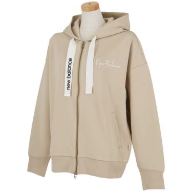 ニューバランスゴルフ　レディース ロゴプリント ダンボール 長袖 フルジップ フーディ 012-5262502　2025年モデル 詳細9