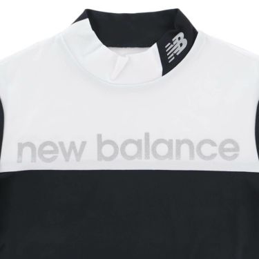 ニューバランスゴルフ　レディース 配色切替 長袖 モックネックシャツ 012-5267501　2025年モデル 詳細4