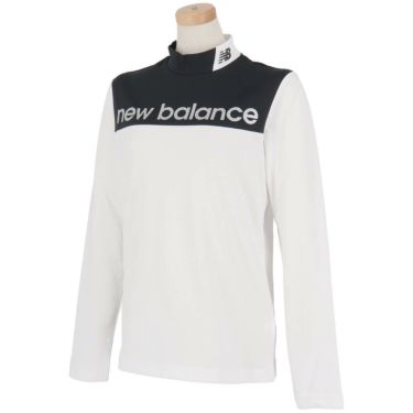 ニューバランスゴルフ　レディース 配色切替 長袖 モックネックシャツ 012-5267501　2025年モデル 詳細8
