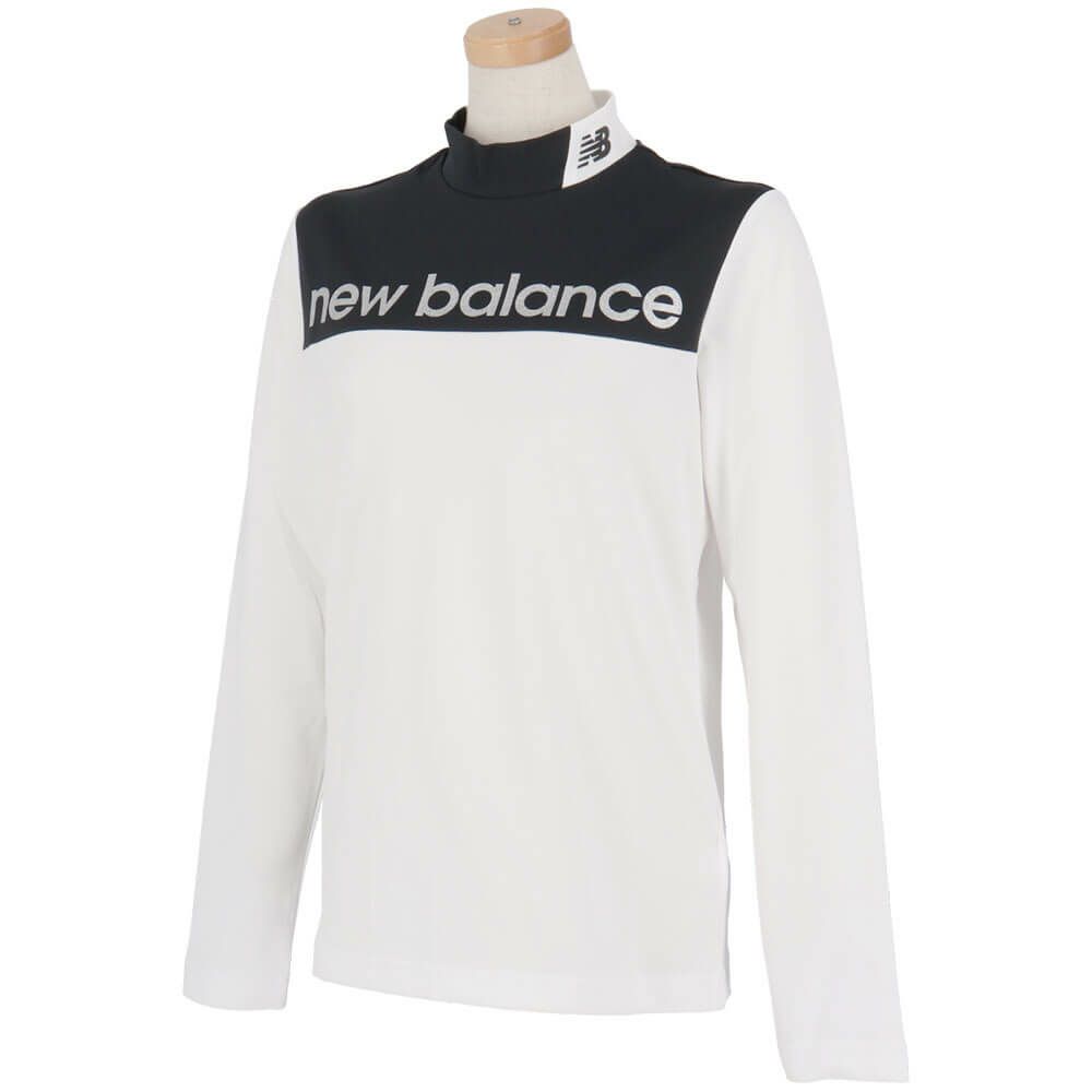 ニューバランスゴルフ　レディース 配色切替 長袖 モックネックシャツ 012-5267501　2025年モデル 詳細8