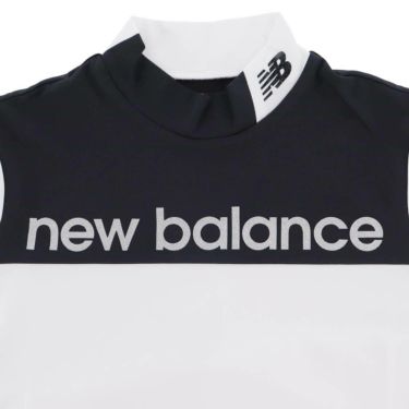 ニューバランスゴルフ　レディース 配色切替 長袖 モックネックシャツ 012-5267501　2025年モデル 詳細9