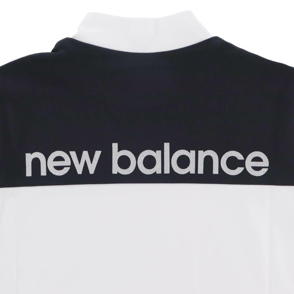 ニューバランスゴルフ　レディース 配色切替 長袖 モックネックシャツ 012-5267501　2025年モデル 詳細10