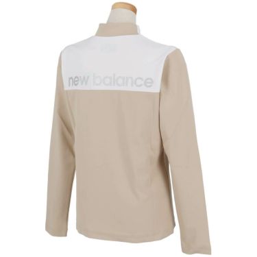 ニューバランスゴルフ　レディース 配色切替 長袖 モックネックシャツ 012-5267501　2025年モデル 詳細11