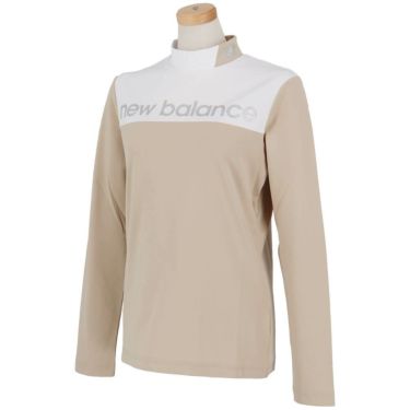 ニューバランスゴルフ　レディース 配色切替 長袖 モックネックシャツ 012-5267501　2025年モデル 詳細12