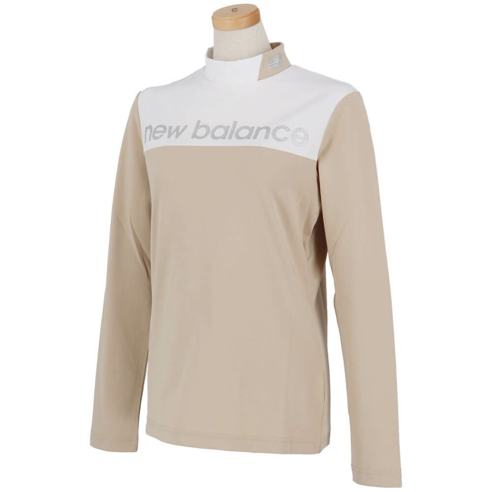 ニューバランスゴルフ　レディース 配色切替 長袖 モックネックシャツ 012-5267501　2025年モデル 詳細12