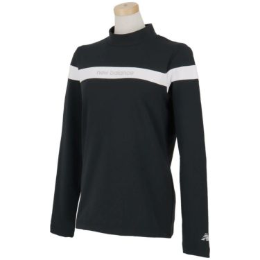 ニューバランスゴルフ　レディース チェストライン ストレッチ 長袖 モックネックシャツ 012-5267503　2025年モデル 詳細3