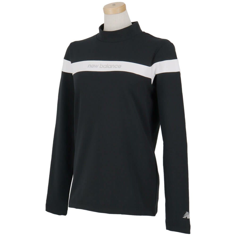 ニューバランスゴルフ　レディース チェストライン ストレッチ 長袖 モックネックシャツ 012-5267503　2025年モデル 詳細3