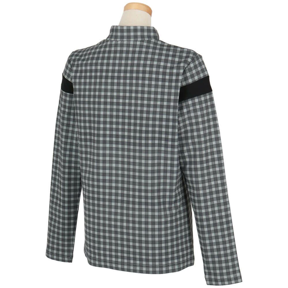 ニューバランスゴルフ　レディース チェストライン ストレッチ 長袖 モックネックシャツ 012-5267503　2025年モデル 詳細4