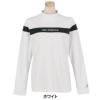 ニューバランスゴルフ　レディース チェストライン ストレッチ 長袖 モックネックシャツ 012-5267503　2025年モデル ホワイト