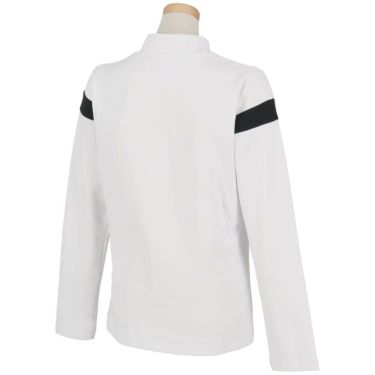 ニューバランスゴルフ　レディース チェストライン ストレッチ 長袖 モックネックシャツ 012-5267503　2025年モデル 詳細6