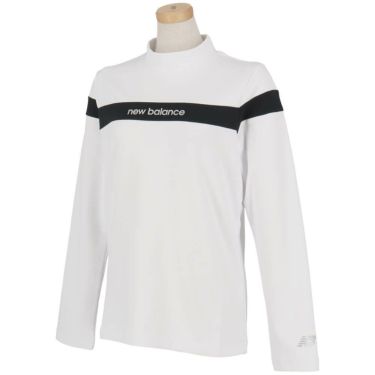 ニューバランスゴルフ　レディース チェストライン ストレッチ 長袖 モックネックシャツ 012-5267503　2025年モデル 詳細7
