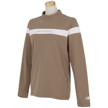 ニューバランスゴルフ　レディース チェストライン ストレッチ 長袖 モックネックシャツ 012-5267503　2025年モデル 詳細10