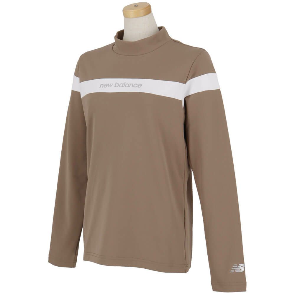 ニューバランスゴルフ　レディース チェストライン ストレッチ 長袖 モックネックシャツ 012-5267503　2025年モデル 詳細10