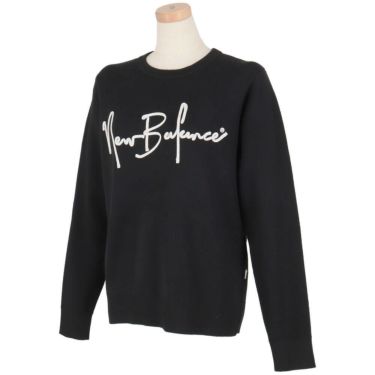 ニューバランスゴルフ　レディース ダブルジャカード 長袖 クルーネック セーター 012-5270502　2025年モデル 詳細3