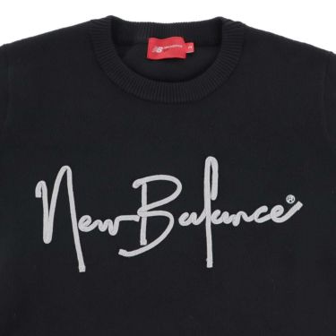 ニューバランスゴルフ　レディース ダブルジャカード 長袖 クルーネック セーター 012-5270502　2025年モデル 詳細4