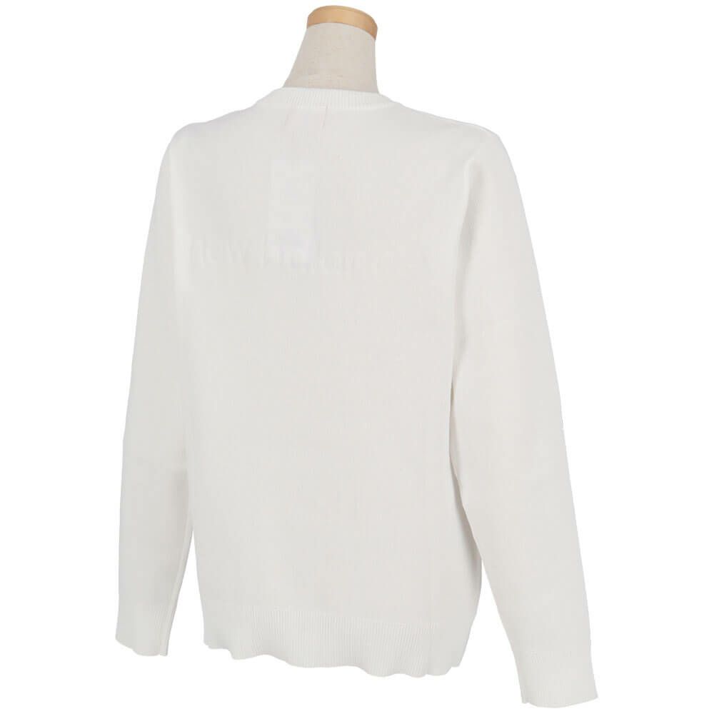 ニューバランスゴルフ　レディース ダブルジャカード 長袖 クルーネック セーター 012-5270502　2025年モデル 詳細5