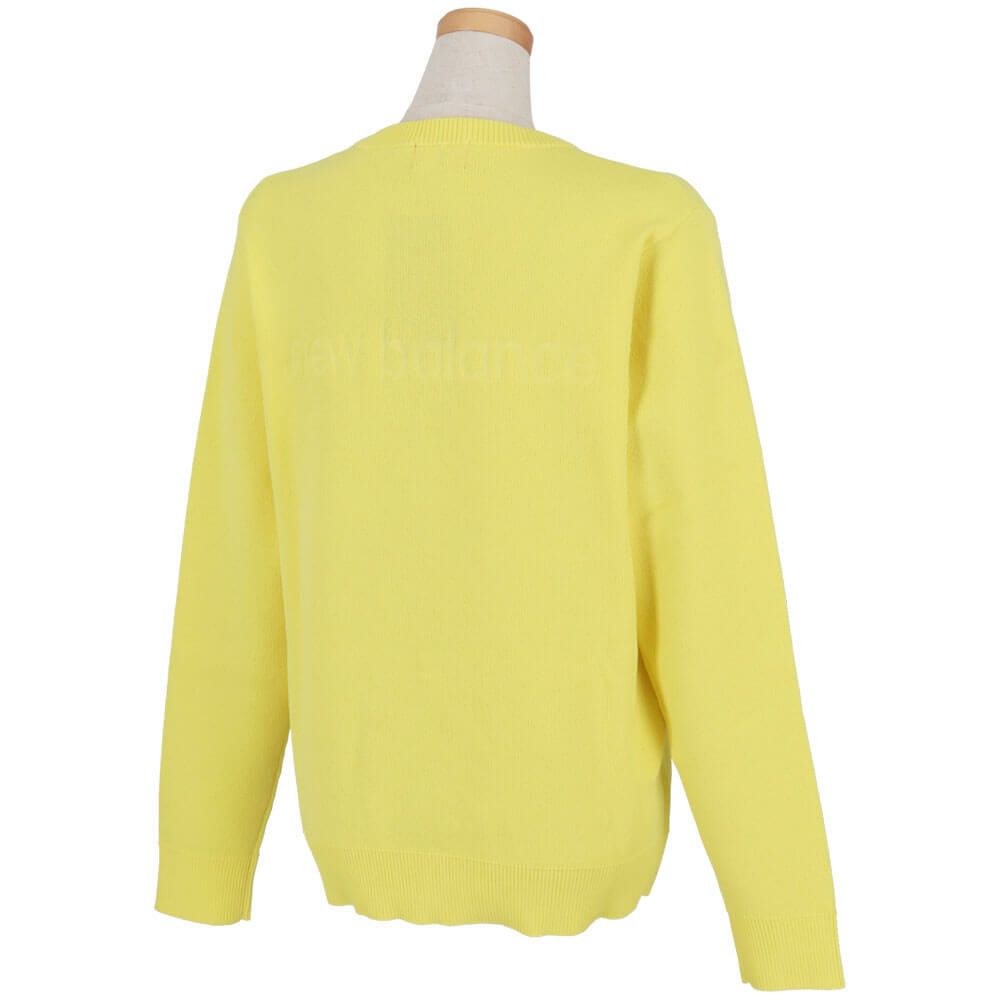 ニューバランスゴルフ　レディース ダブルジャカード 長袖 クルーネック セーター 012-5270502　2025年モデル 詳細7