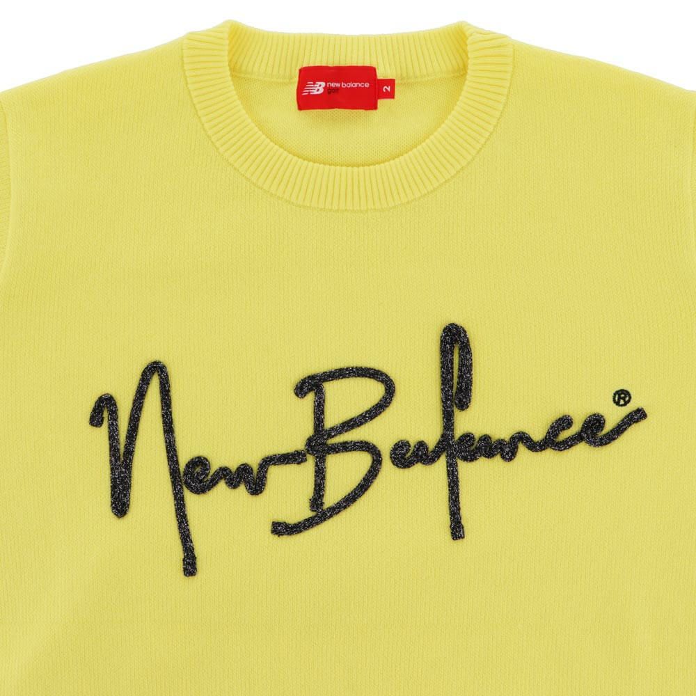 ニューバランスゴルフ　レディース ダブルジャカード 長袖 クルーネック セーター 012-5270502　2025年モデル 詳細9