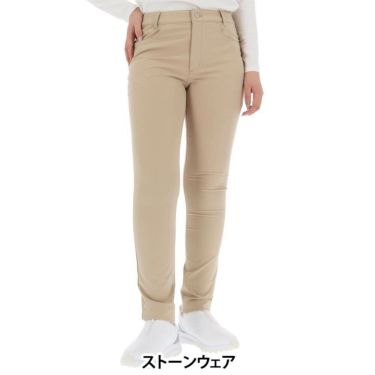 ニューバランスゴルフ　レディース ロゴ刺繍 ストレッチ スリム ロングパンツ 012-5231501　2025年モデル ストーンウェア