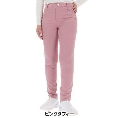 ニューバランスゴルフ　レディース ロゴ刺繍 ストレッチ スリム ロングパンツ 012-5231501　2025年モデル ピンクタフィー