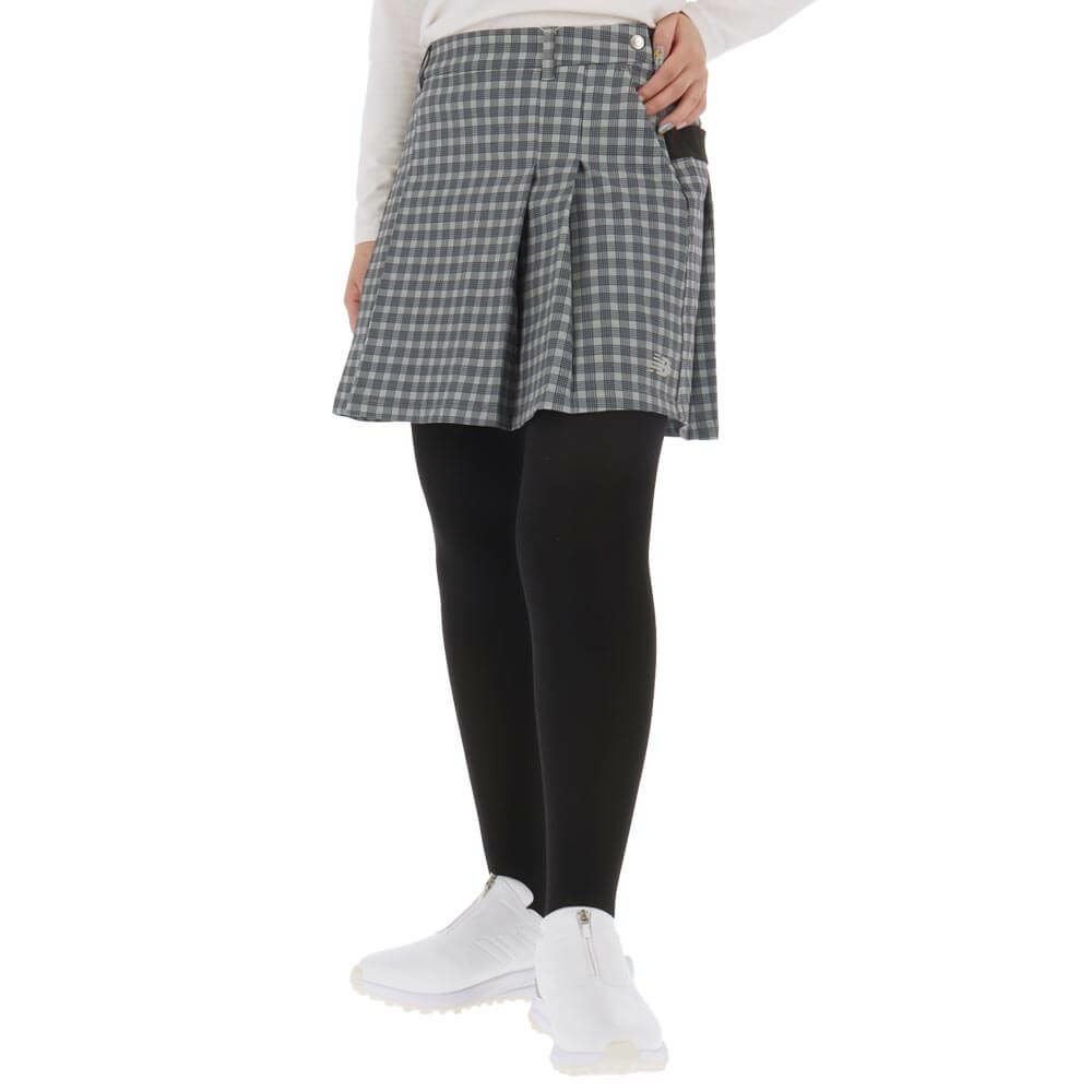 ニューバランスゴルフ　レディース 4WAYストレッチ 配色ライン プリーツ スカート 012-5234502　2025年モデル 詳細9