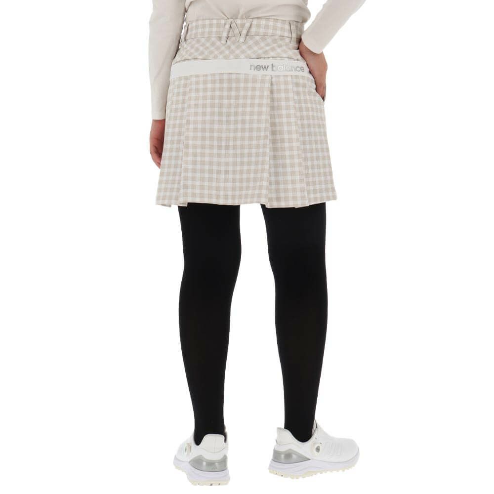 ニューバランスゴルフ　レディース 4WAYストレッチ 配色ライン プリーツ スカート 012-5234502　2025年モデル 詳細15