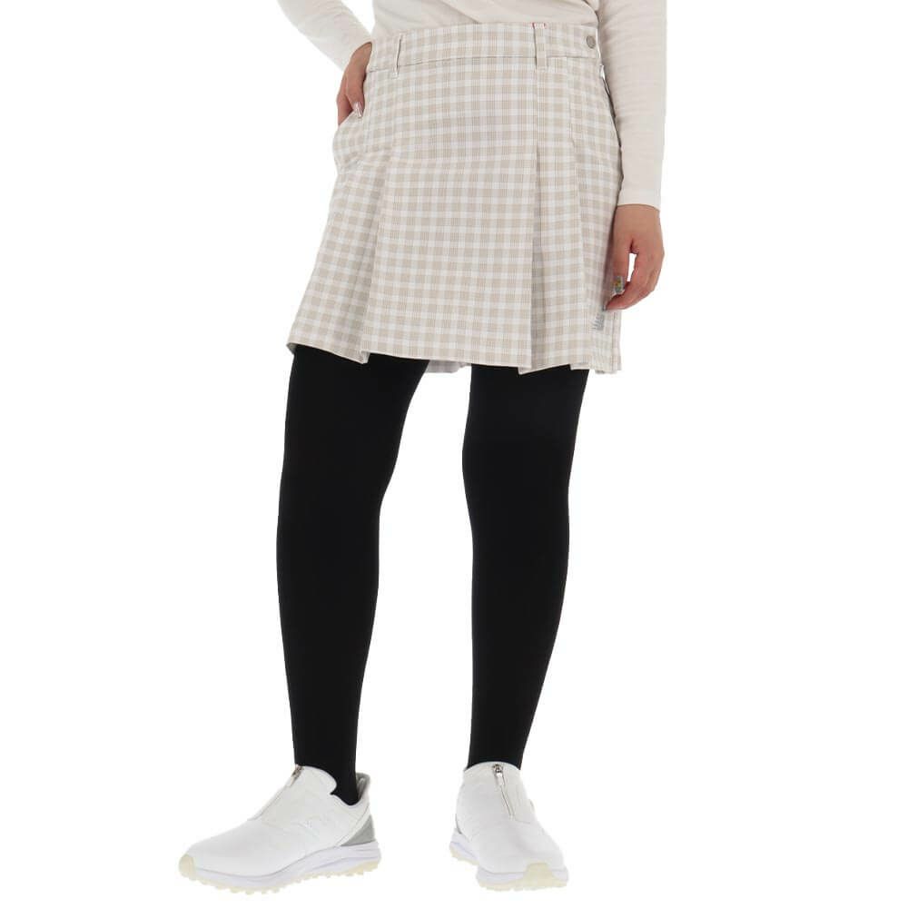 ニューバランスゴルフ　レディース 4WAYストレッチ 配色ライン プリーツ スカート 012-5234502　2025年モデル 詳細16
