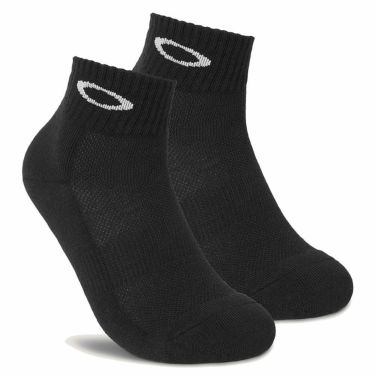 オークリー OAKLEY　メンズ 3足セット ソックス 93238JP Jet Black Jet-Black