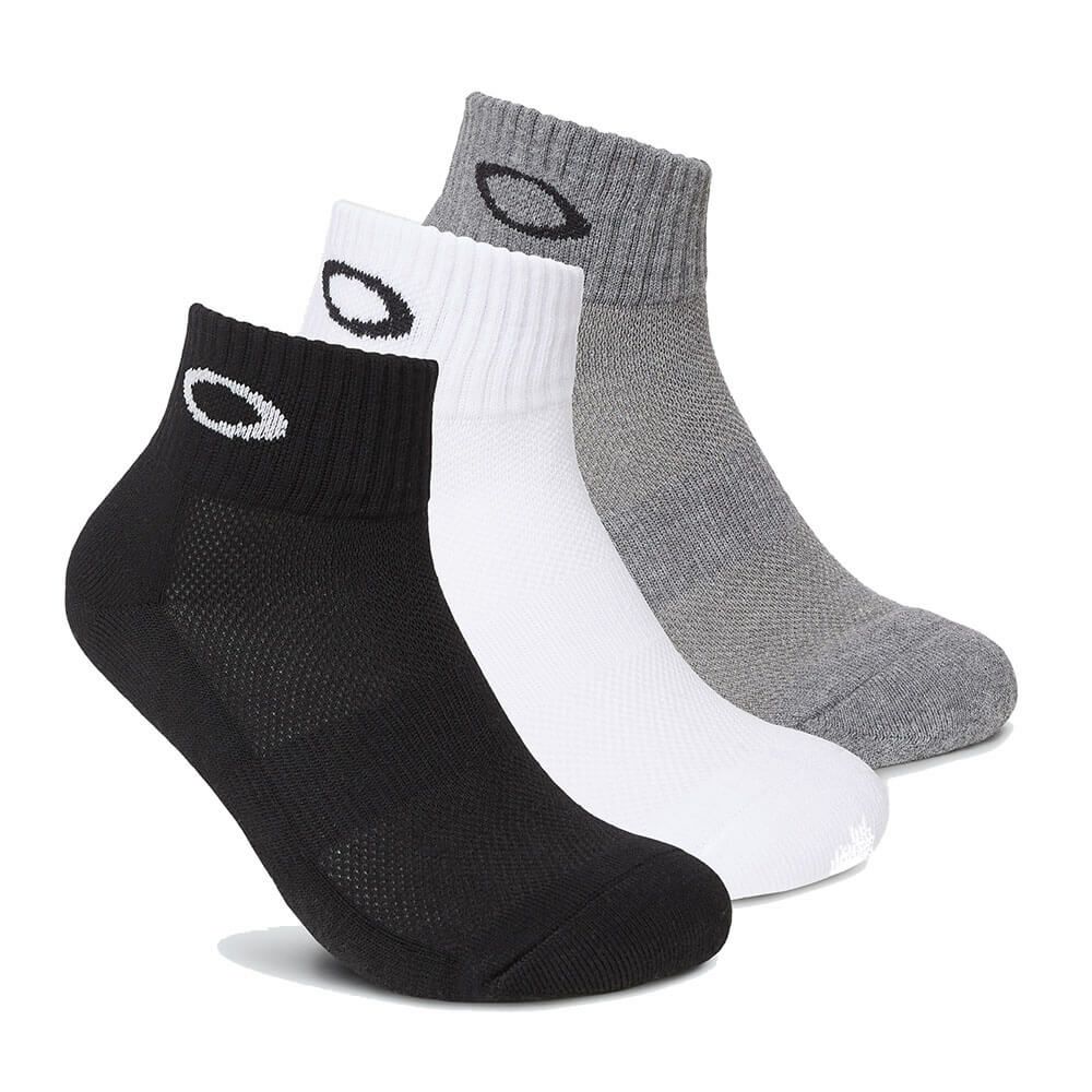 オークリー OAKLEY　メンズ 3足セット ソックス 93238JP Eco Eco