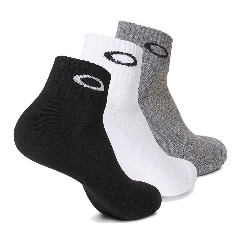 オークリー OAKLEY　メンズ 3足セット ソックス 93238JP Eco 詳細1
