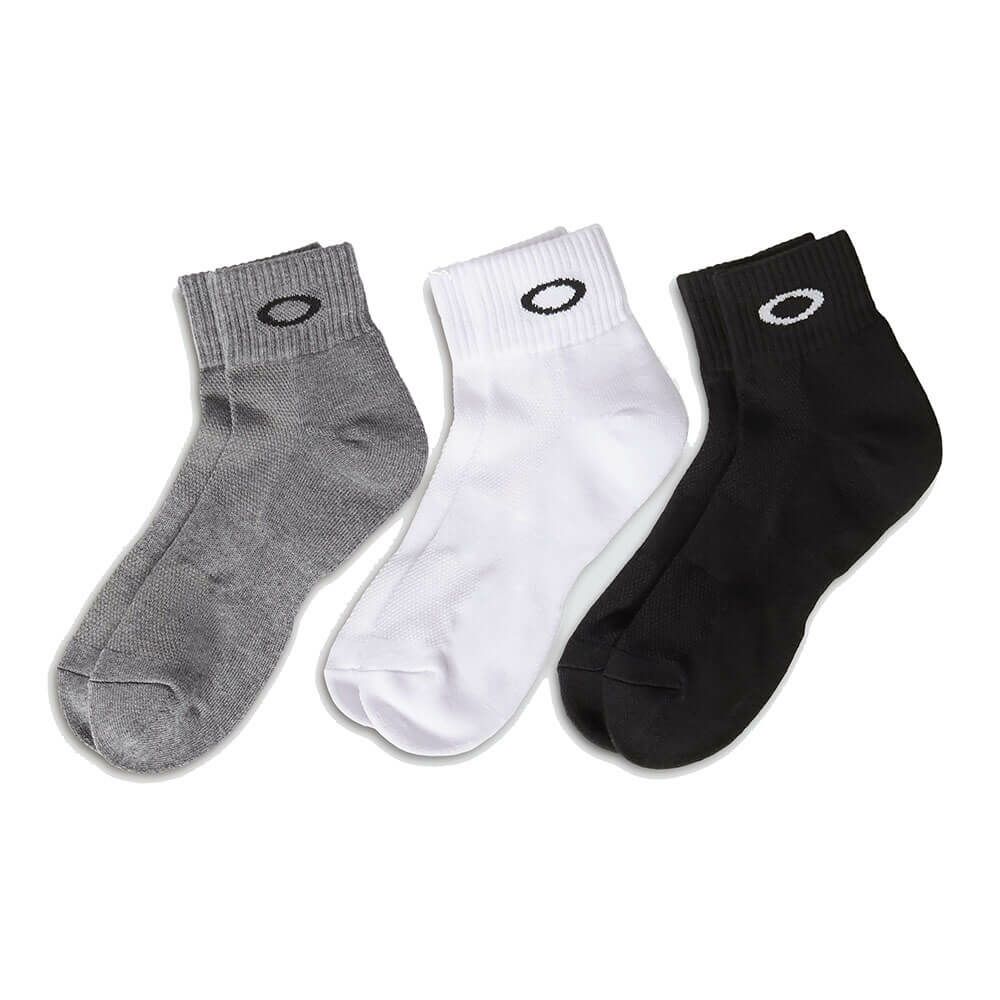 オークリー OAKLEY　メンズ 3足セット ソックス 93238JP Eco 詳細2