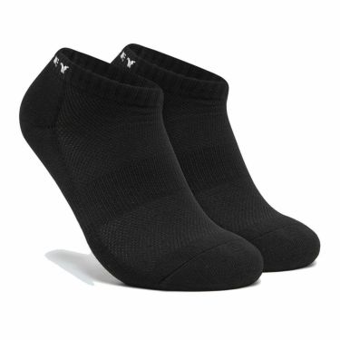 オークリー OAKLEY　メンズ 3足セット アンクルソックス 93251JP Jet Black Jet-Black