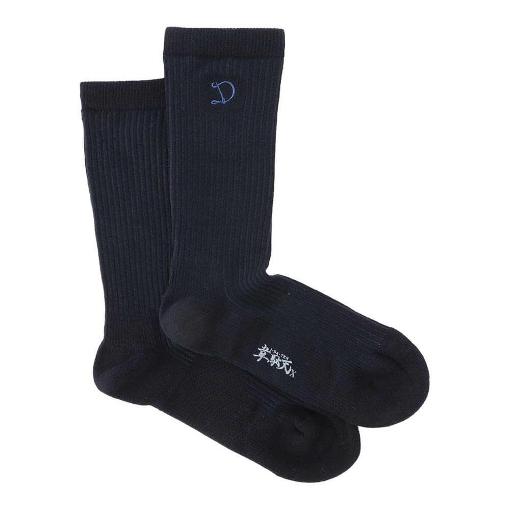 ドレモア Dlemore　メンズ レギュラーソックス DL-002 ネイビー ネイビー