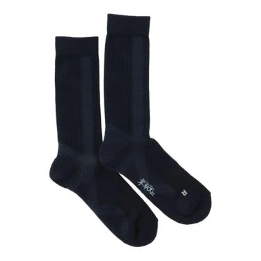 韋駄天X イダテン　メンズ スーパーショット ミドルソックス ID-009 ネイビー ネイビー