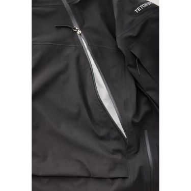 ティートンブロス TETON BROS　スキー スノーボードウェア グローバルジャケット Global Jacket GB253-01M 2025-2026 Black 詳細3