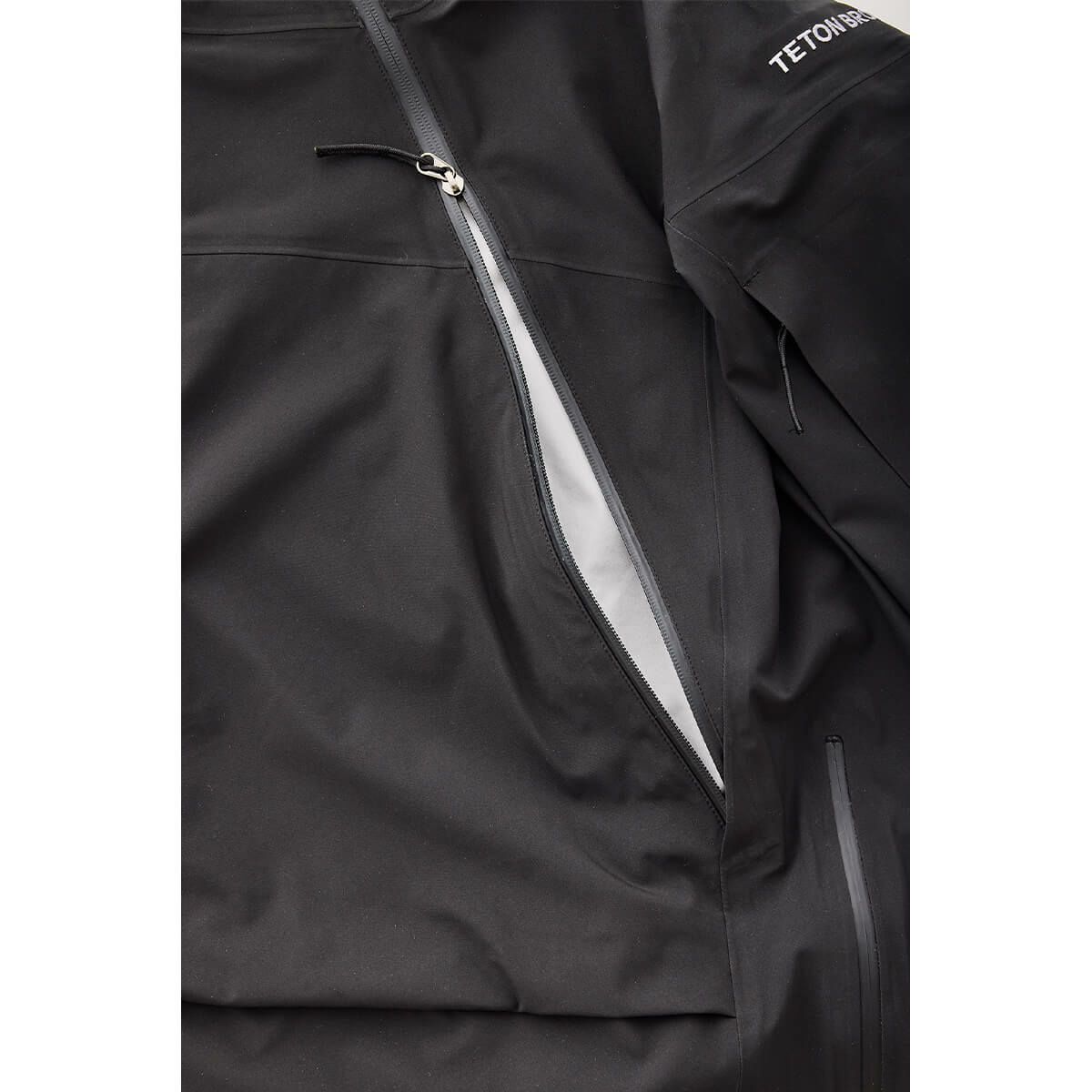 ティートンブロス TETON BROS　スキー スノーボードウェア グローバルジャケット Global Jacket GB253-01M 2025-2026 Black 詳細3