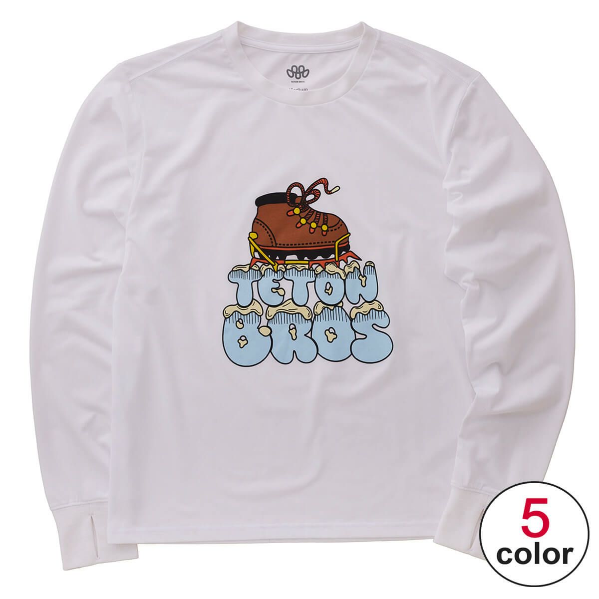 ティートンブロス TETON BROS　ウェア Tシャツ TBクランポンロングスリーブティー TB Crampon L/S Tee TB253-48M 2025-2026