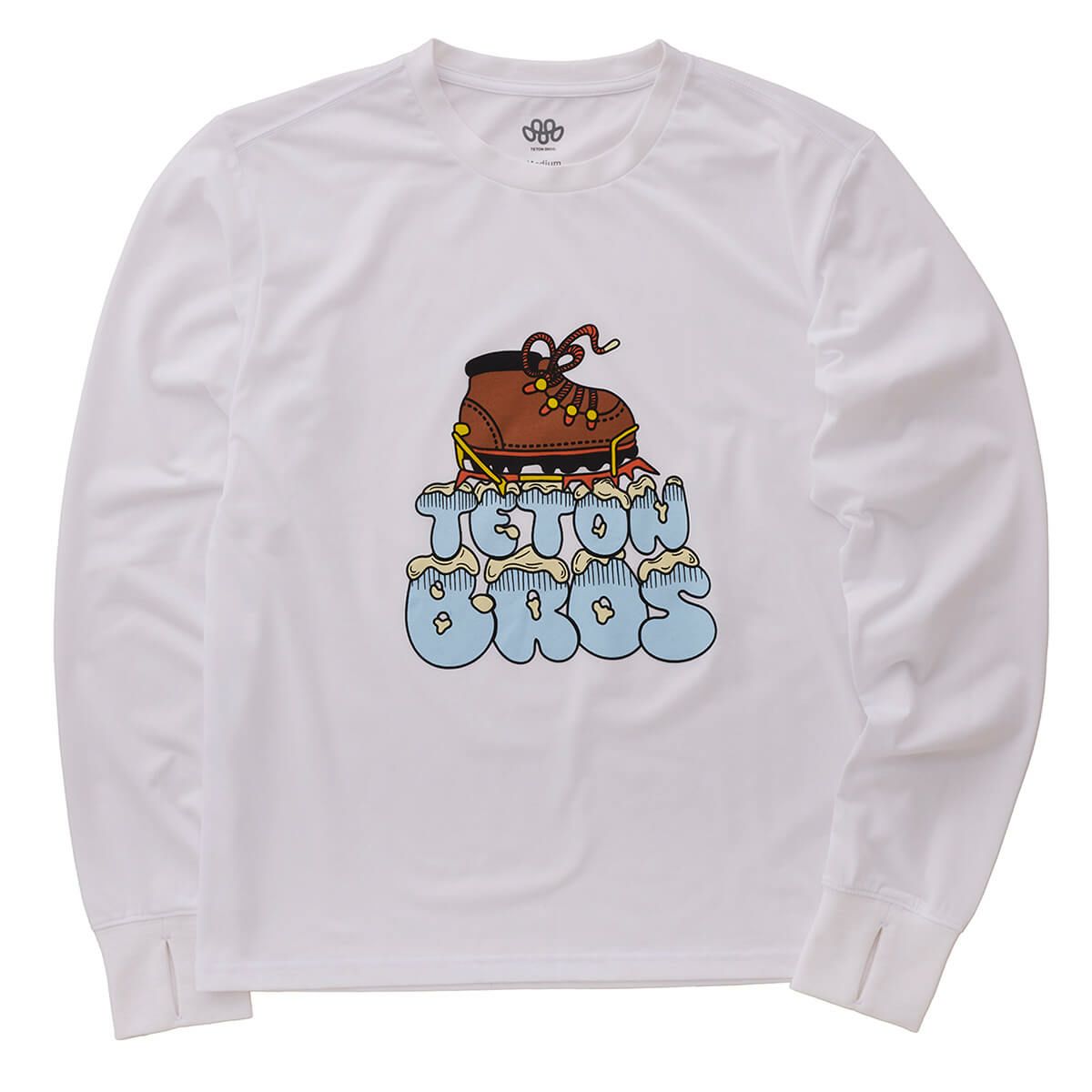 ティートンブロス TETON BROS　ウェア Tシャツ TBクランポンロングスリーブティー TB Crampon L/S Tee TB253-48M 2025-2026 詳細2