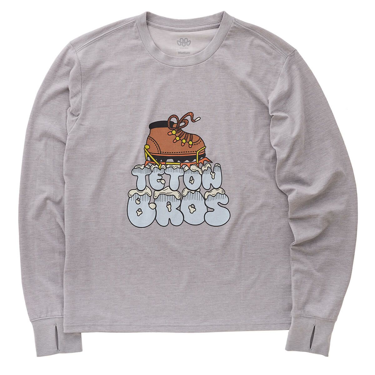 ティートンブロス TETON BROS　ウェア Tシャツ TBクランポンロングスリーブティー TB Crampon L/S Tee TB253-48M 2025-2026 詳細4