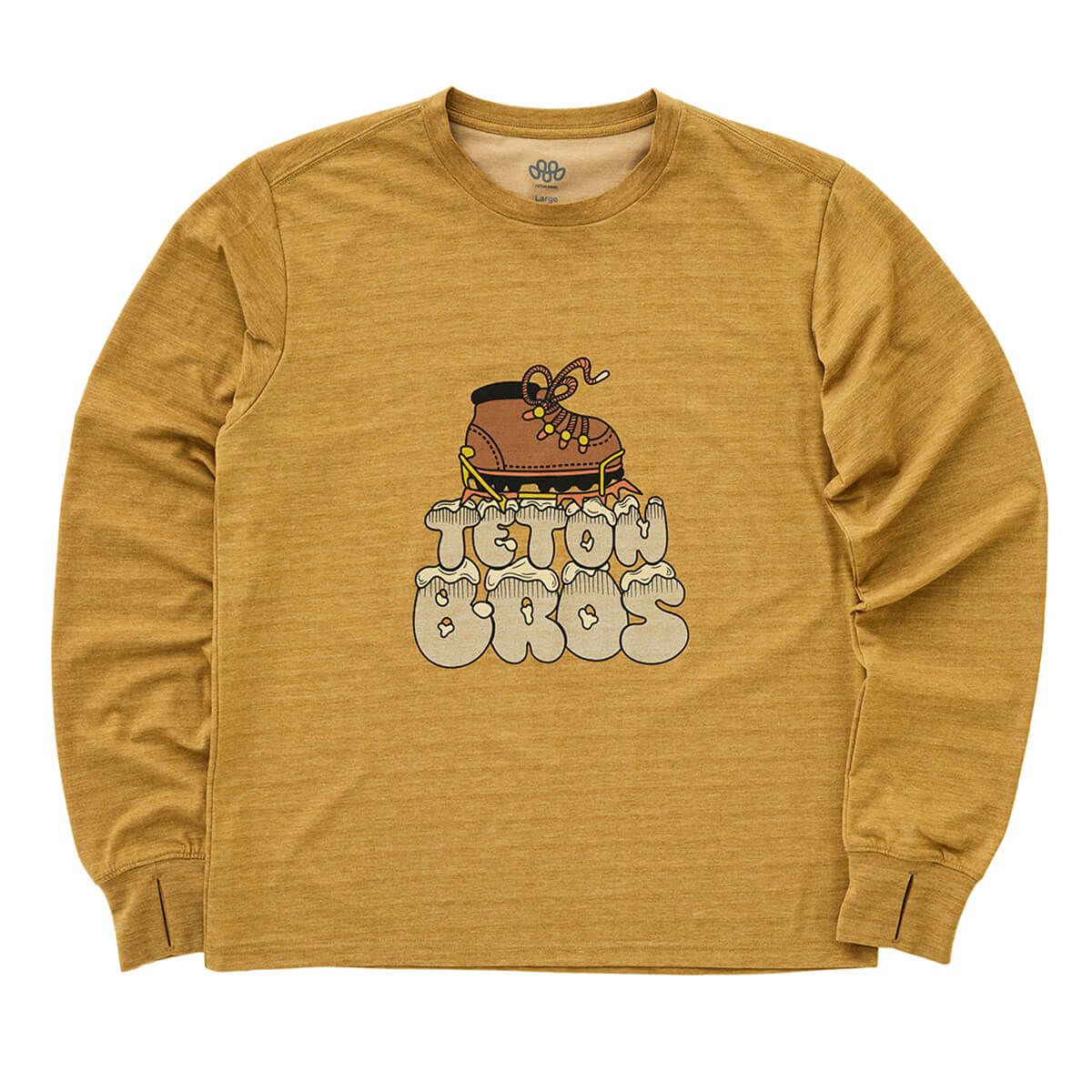 ティートンブロス TETON BROS　ウェア Tシャツ TBクランポンロングスリーブティー TB Crampon L/S Tee TB253-48M 2025-2026 詳細6