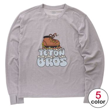 ティートンブロス TETON BROS　ウェア Tシャツ ウーマンズTBクランポンロングスリーブティー WS TB Crampon L/S Tee TB253-48W 2025-2026