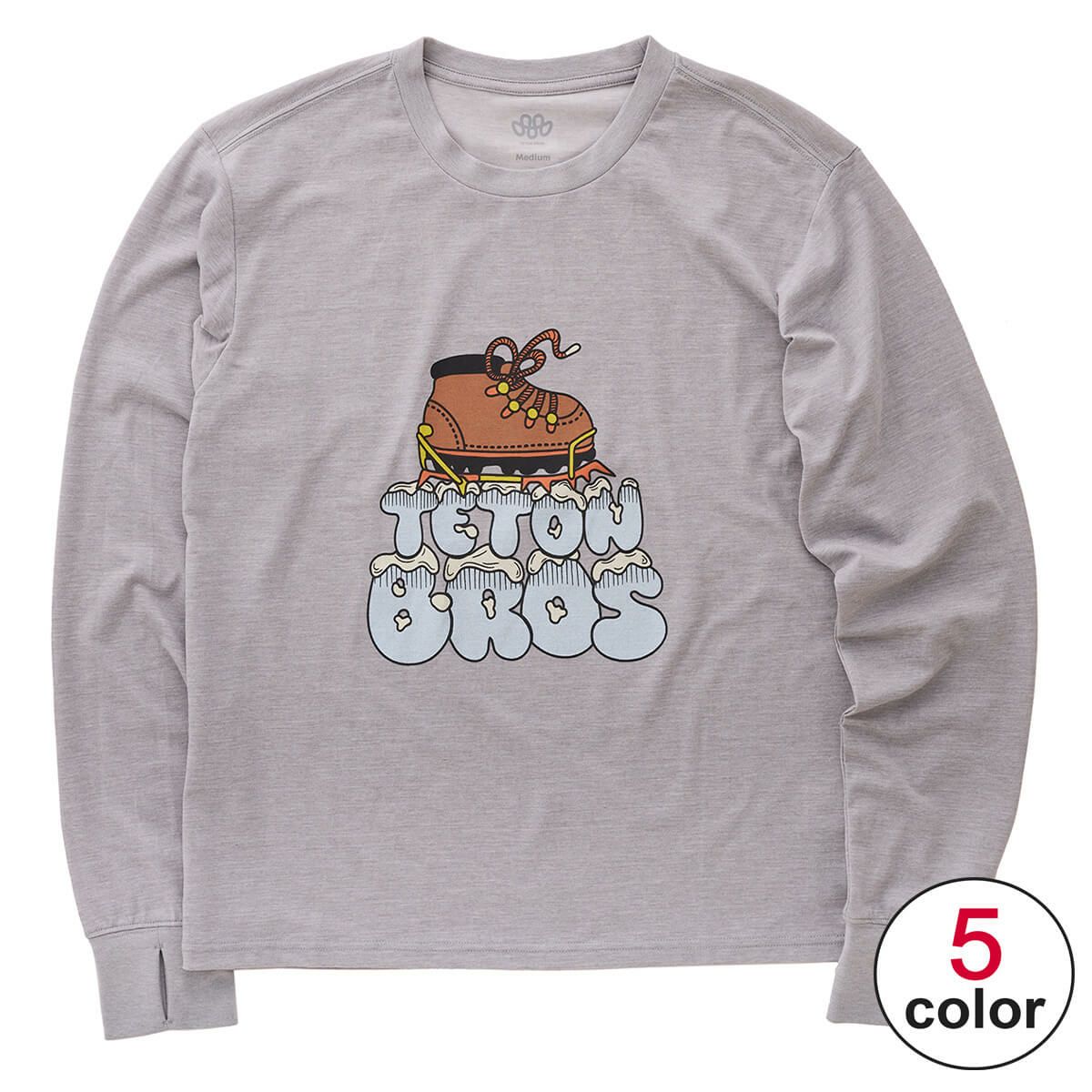 ティートンブロス TETON BROS　ウェア Tシャツ ウーマンズTBクランポンロングスリーブティー WS TB Crampon L/S Tee TB253-48W 2025-2026